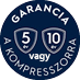 Kompresszor garancia (5 vagy 10 év)