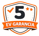 5 év garancia