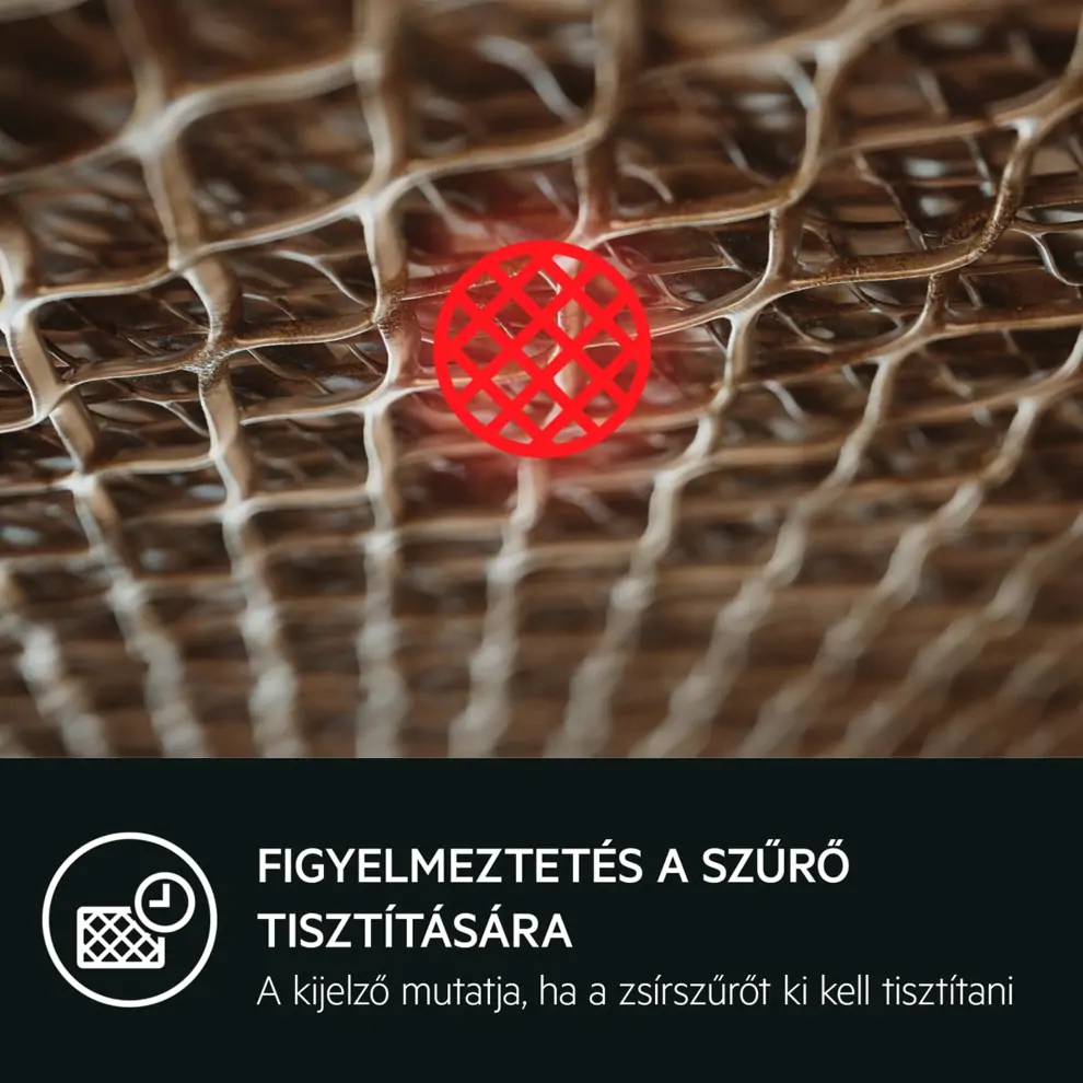 Aeg GB67D91HL 6000 Kürtős páraelszívó, Hob2Hood, Breeze funkció, 90 cm kép 4