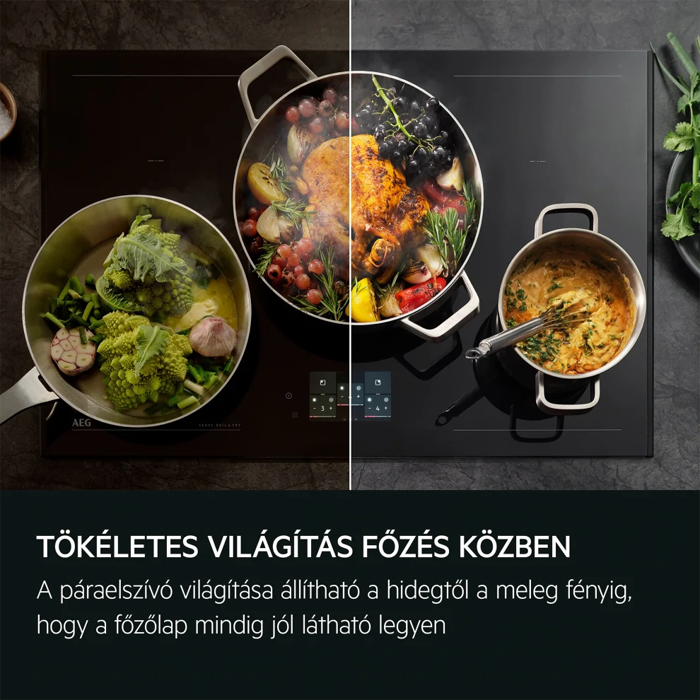 Aeg GDP869PB SilenceTech 7000 Teleszkópos páraelszívó, Breeze funkció, 90 cm kép 2