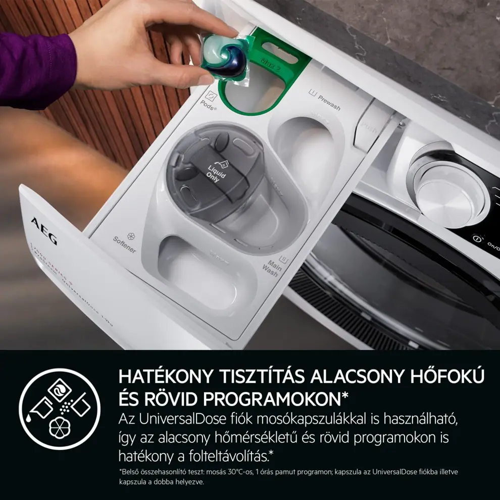 Aeg LFR83944OE + TR7394DE mosógép + szárító kép 10