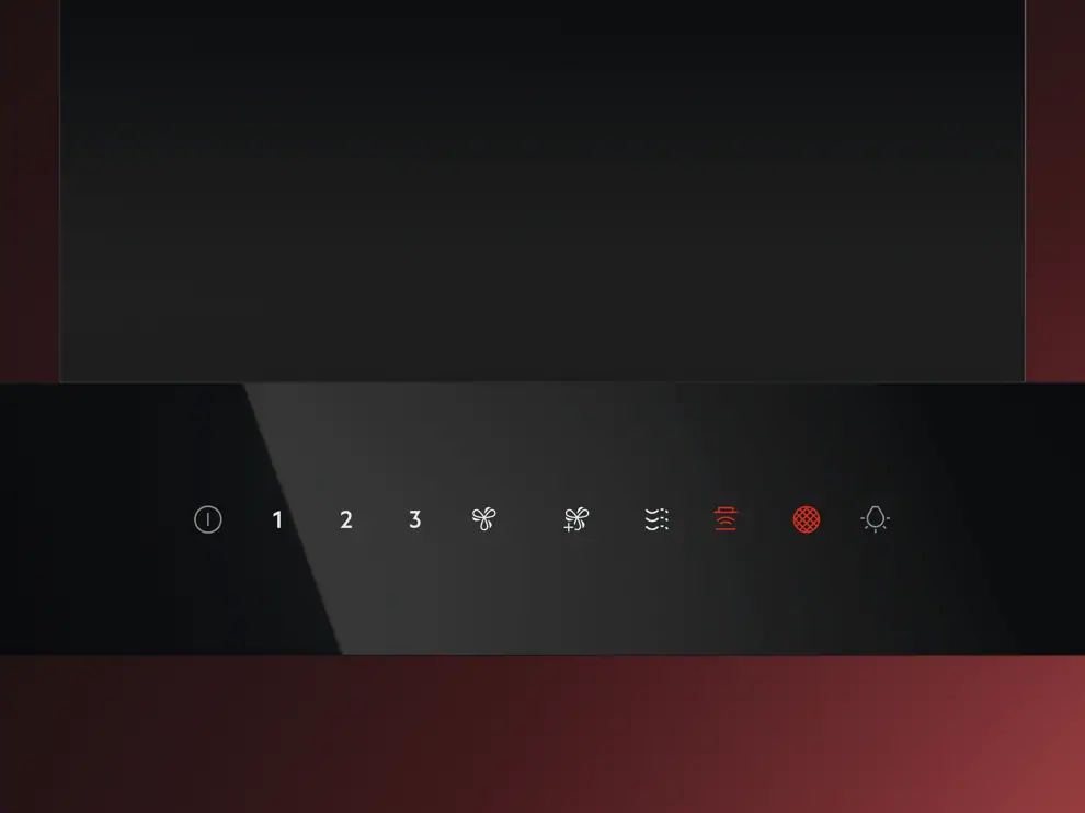 Aeg NDB6791HB 6000 Kürtős páraelszívó, Hob2Hood, Breeze funkció, 90 cm kép 2