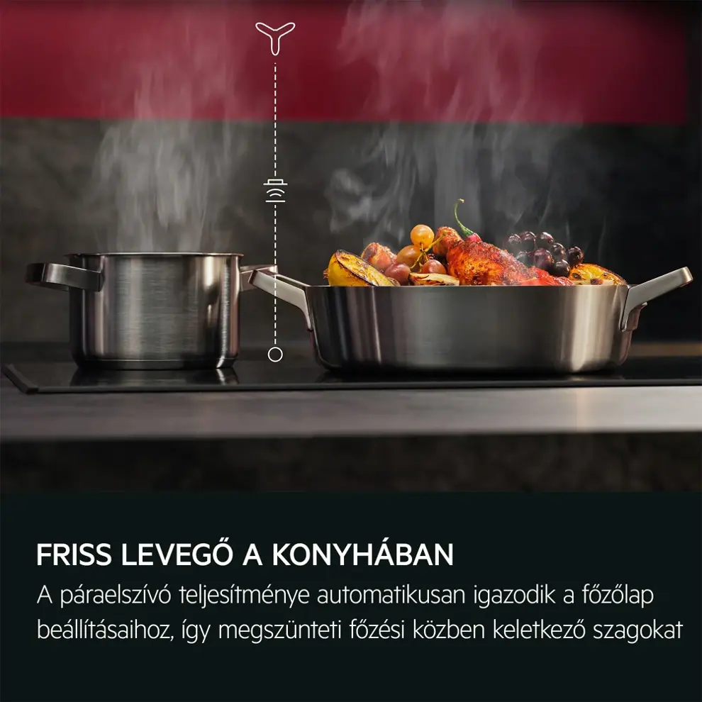 Aeg OA5AB21SM + TO64IA0FXB beépíthető sütő + beépíthető főzőlap kép 5