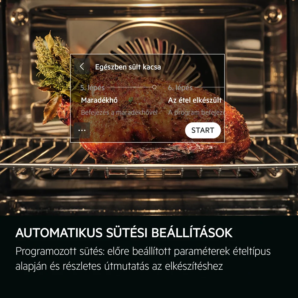 Aeg TB8SB73ZAB MealAssist/SteamPro 8000 Gőzsütő, gőztisztítással kép 2