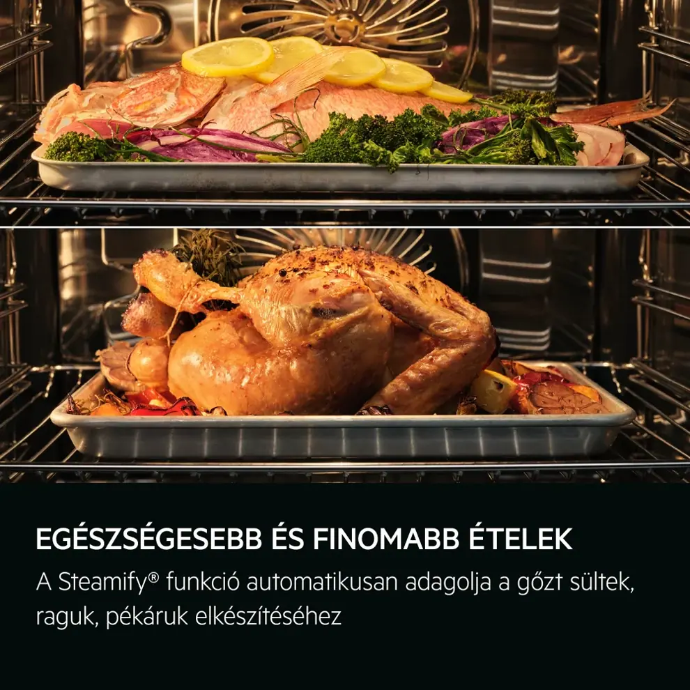 Aeg TB8SB73ZAB MealAssist/SteamPro 8000 Gőzsütő, gőztisztítással kép 8