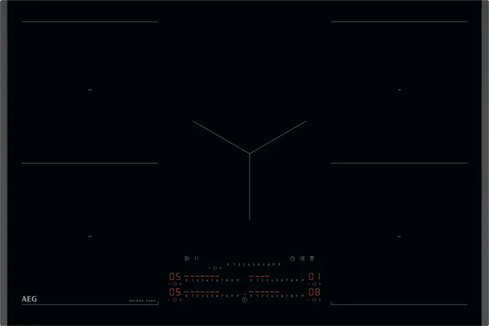 Aeg TK85IM00FB MultiBridge 6000 Indukciós főzőlap, Hob2Hood, 80 cm Fő kép