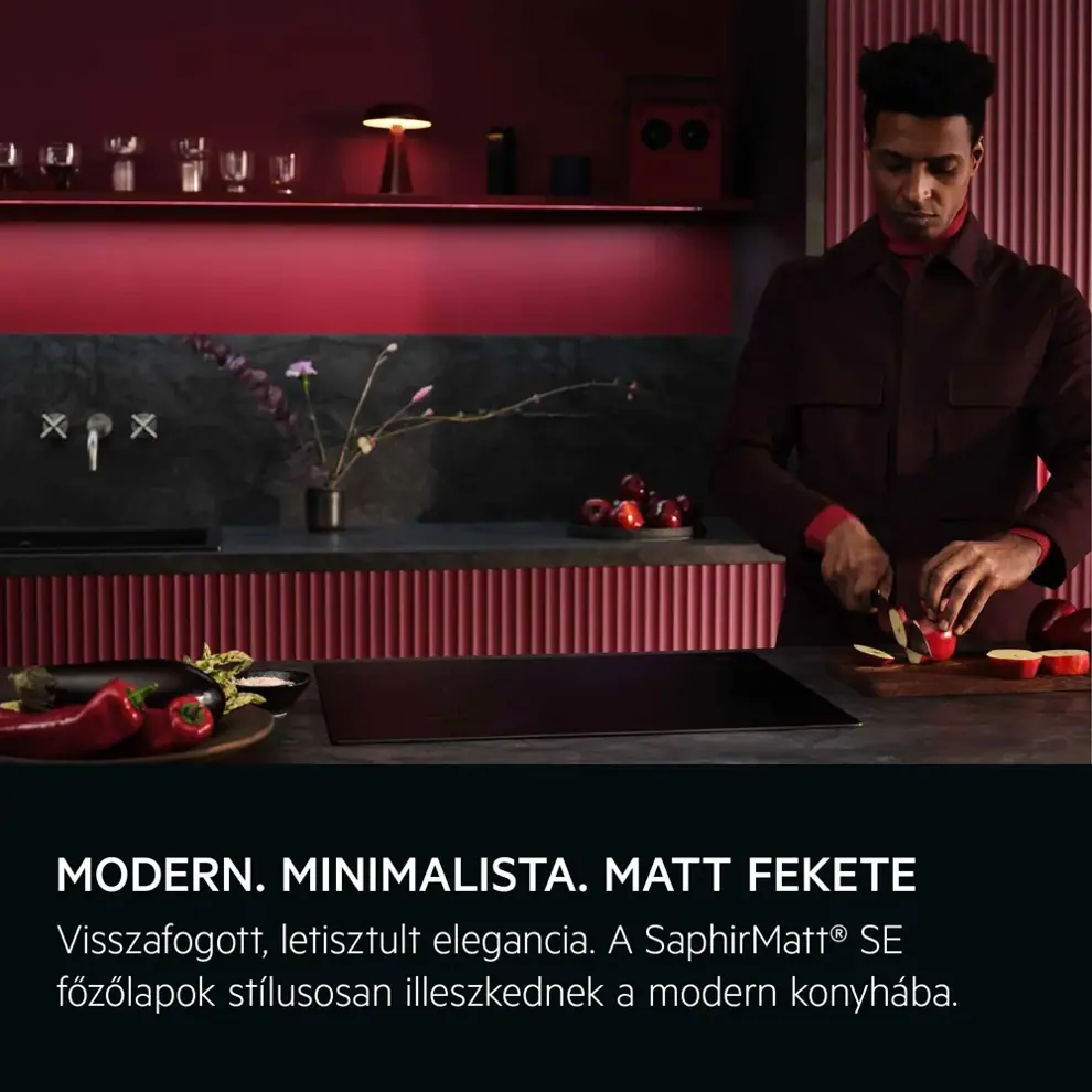 Aeg TO64IA0AIT 5000 Indukciós főzőlap, SaphirMatt® SE 60 cm kép 3