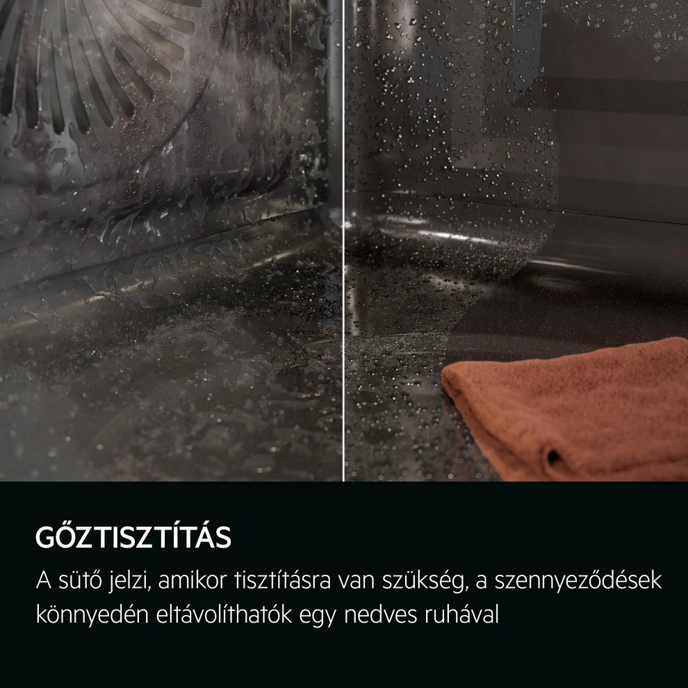 Aeg TP9SB831AB ProAssist/SteamPro 9000 Gőzsütő, gőztisztítással kép 5