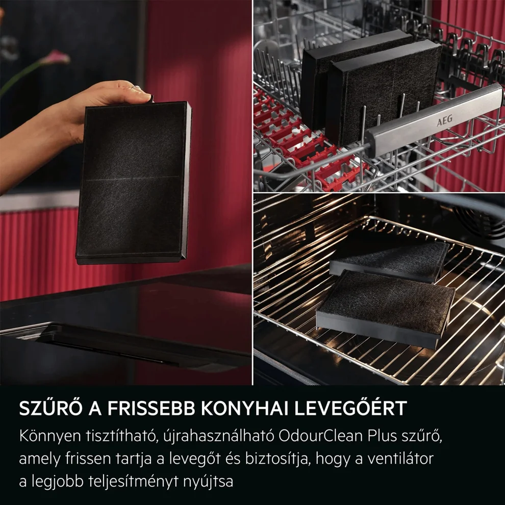 Aeg TT84CG33CB BI Főzőlap Indukciós lap + elszívó kép 4