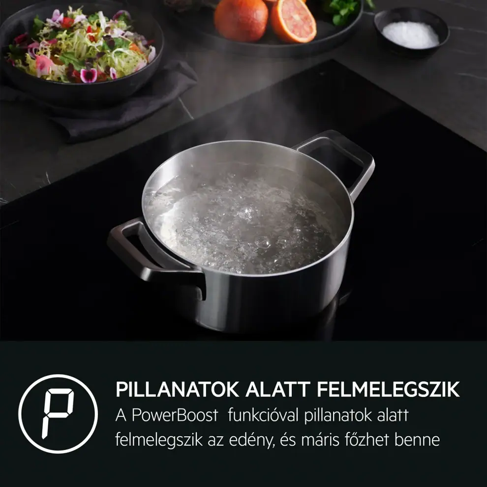 Aeg TU5AB21FSB + TO64IA0FXB beépíthető sütő + beépíthető főzőlap kép 5
