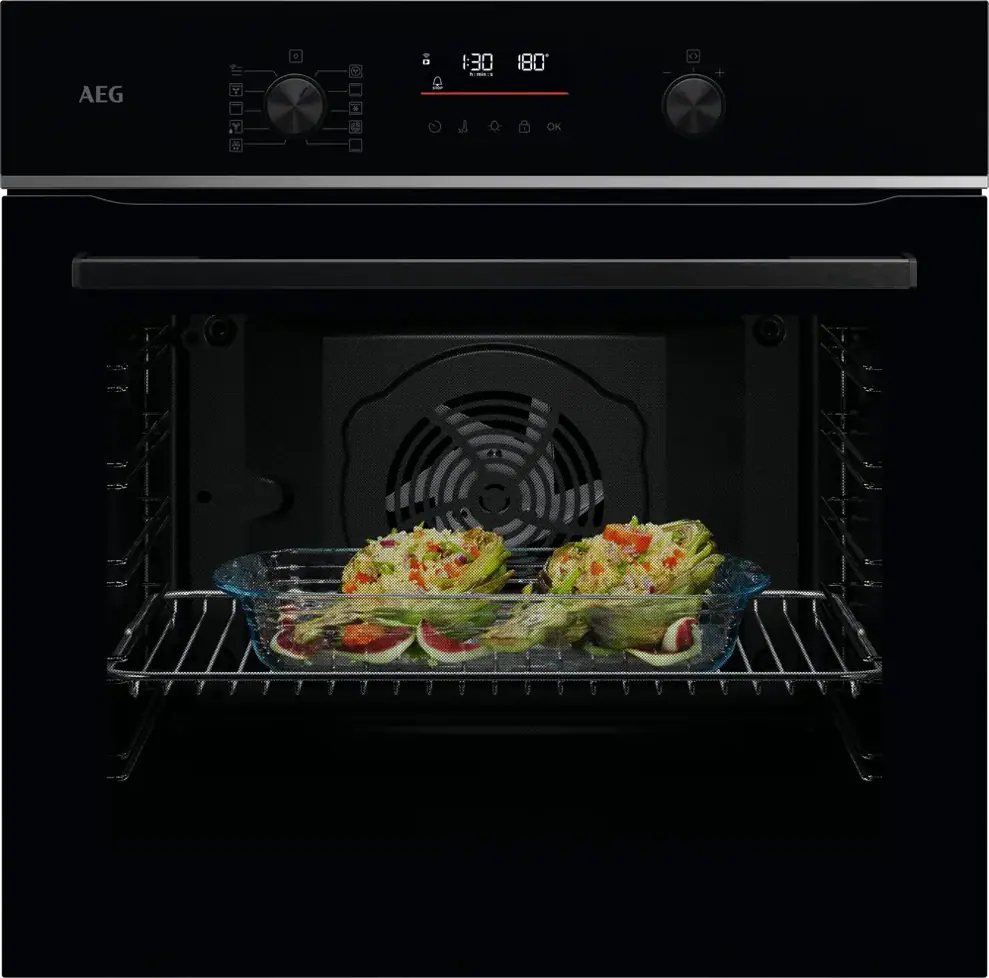 Aeg TU5PB431SB SurroundCook 5000 sütő pirolitikus tisztítással Fő kép