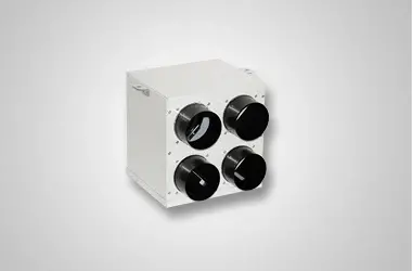 Aerauliqa PLMP 125 4x75 Hővisszanyerős szellőztető készülék Fő kép