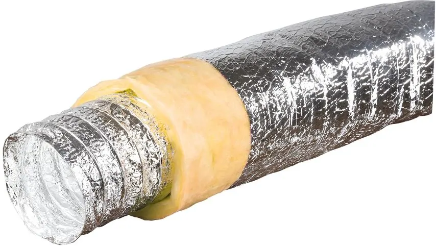 Azur Légtechnikai cső szigetelt flexibilis alu basic 164 mm Légtechnikai csövek, elemek és idomok (Webshop) Fő kép