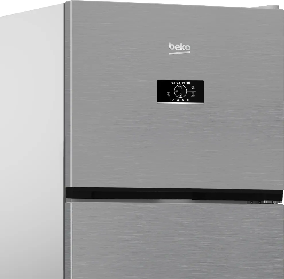 Beko B3RDNE504HXB felülfagyasztós hűtőszekrény kép 10