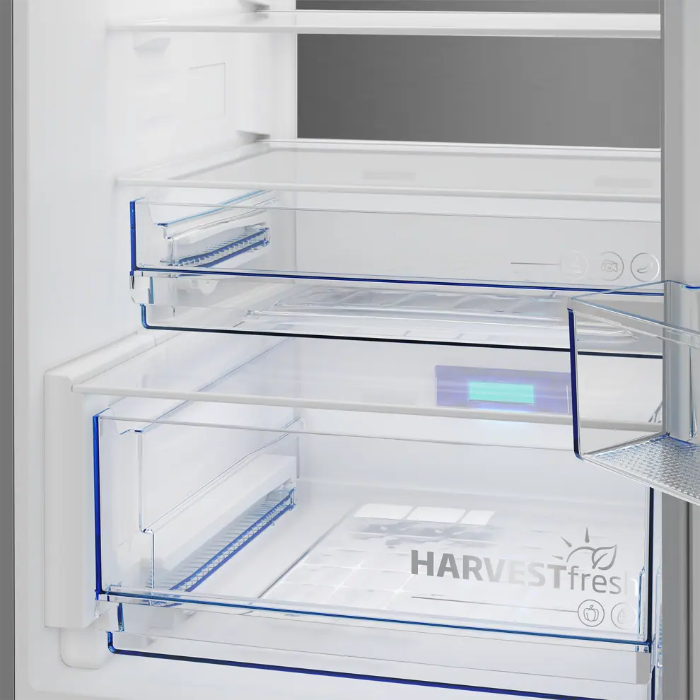 Beko B5RCNA416HXBRW alulfagyasztós hűtőszekrény kép 9