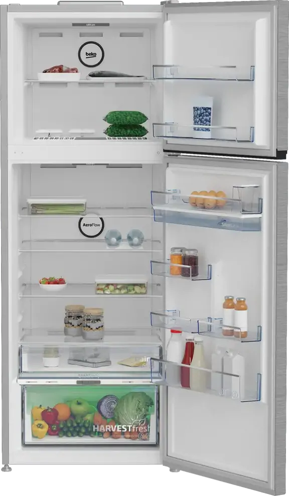 Beko B5RDNE504LDXB felülfagyasztós hűtőszekrény kép 3