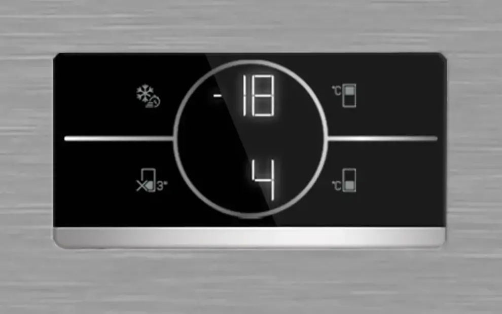 Beko B5RDNE504LDXB felülfagyasztós hűtőszekrény kép 9