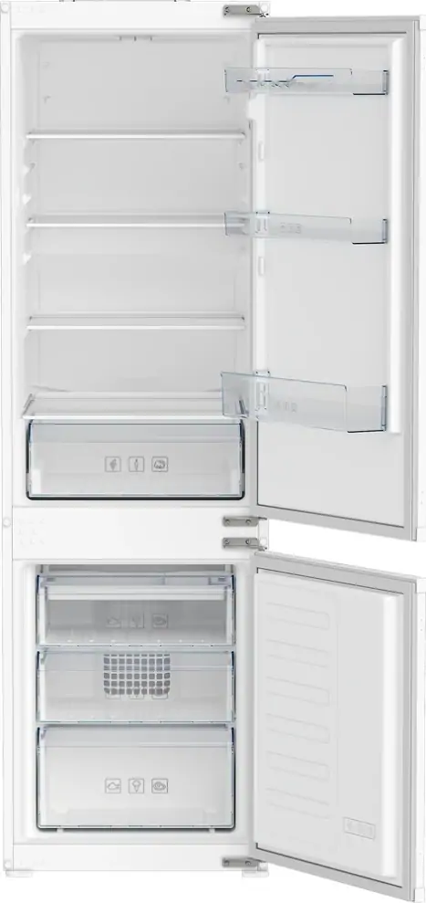 Beko BCSA285K4SN beépíthető alulfagyasztós hűtőszekrény kép 5