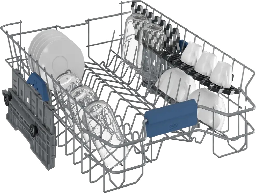 Beko BDFS26046XQ szabadonálló keskeny mosogatógép kép 3