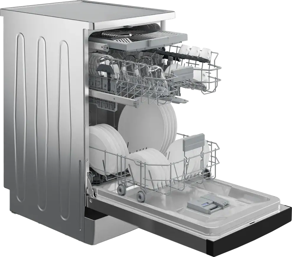 Beko BDFS26046XQ szabadonálló keskeny mosogatógép kép 6