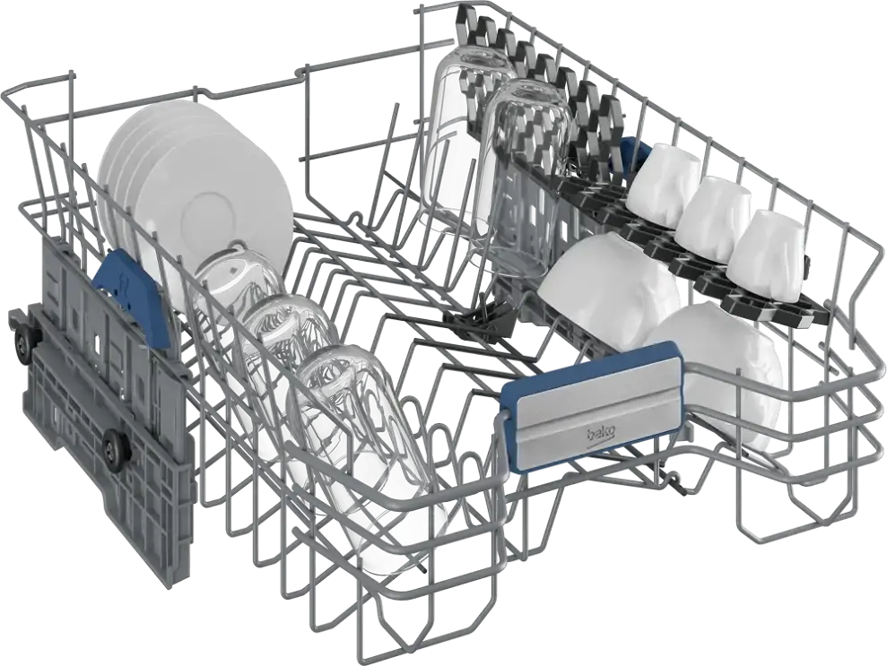 Beko BDIS38120Q beépíthető keskeny mosogatógép kép 6