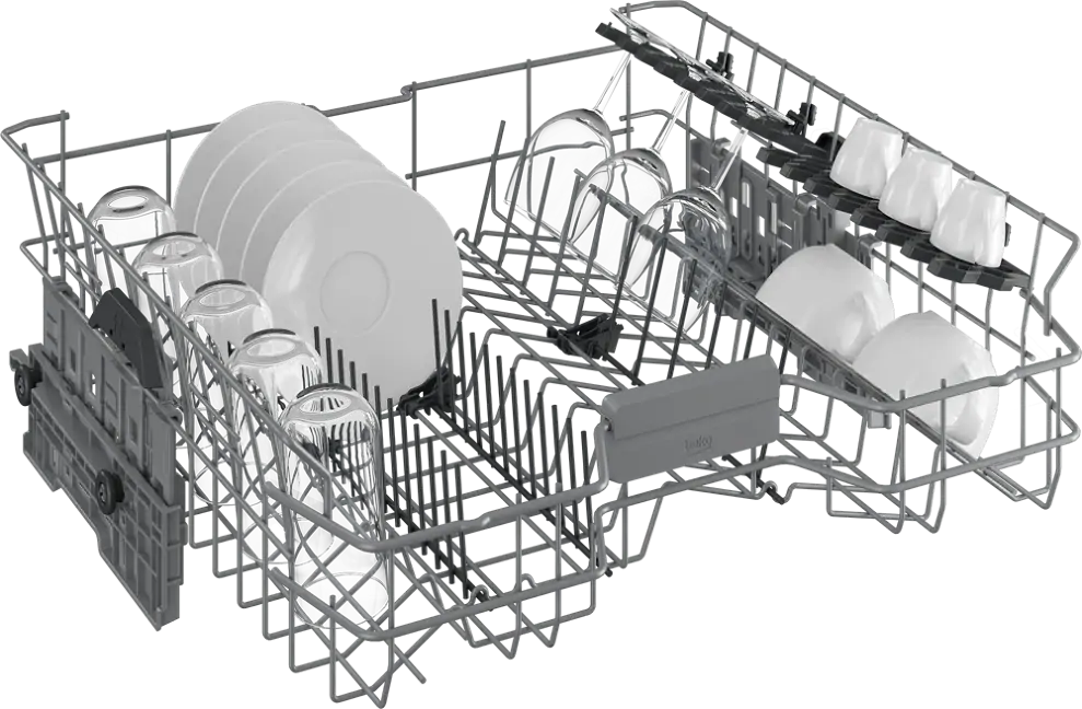 Beko BDSN28530X beépíthető mosogatógép kép 3