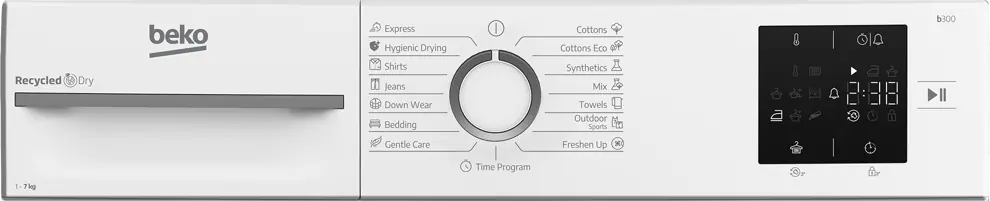 Beko BM3T372E0W hőszivattyús szárítógép kép 7