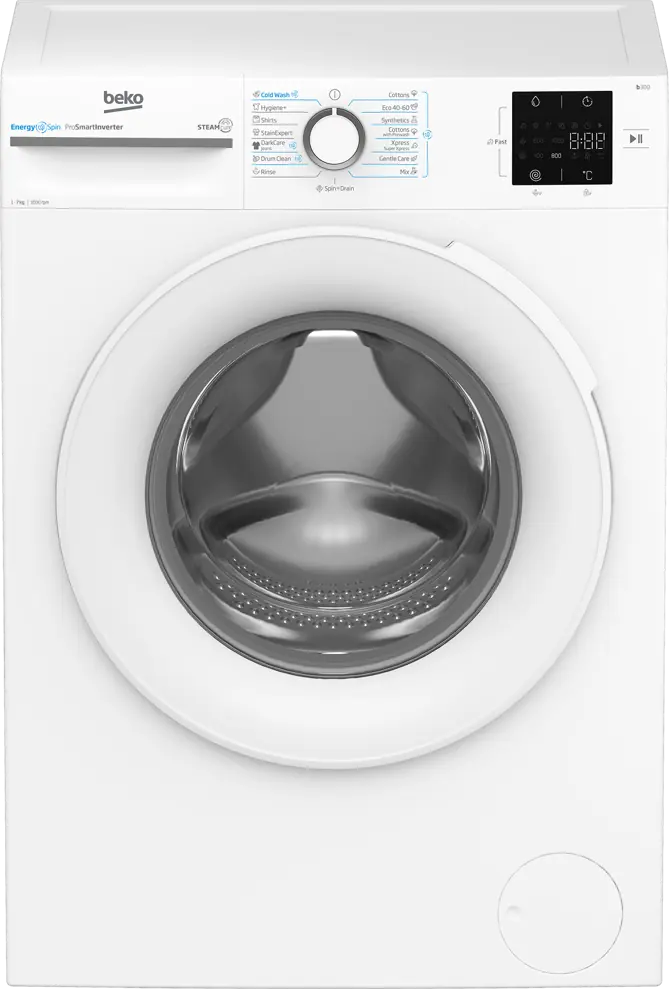 Beko BM3WFSU37013WW elöltöltős keskeny mosógép Fő kép