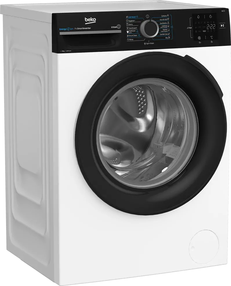 Beko BM3WFSU38213WPBB elöltöltős mosógép kép 2