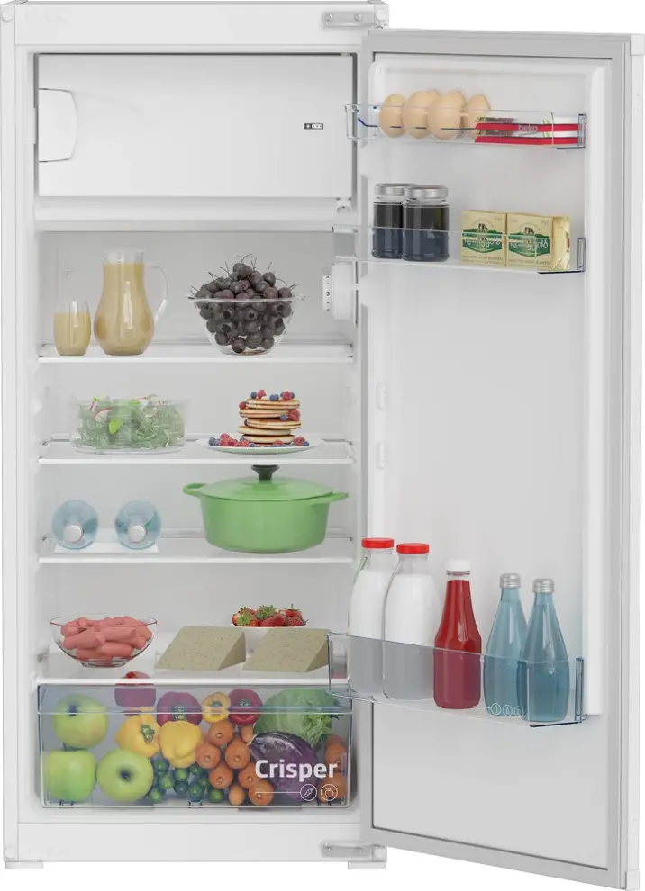 Beko BSSA210K4SN beépíthető hűtőszekrény kép 3