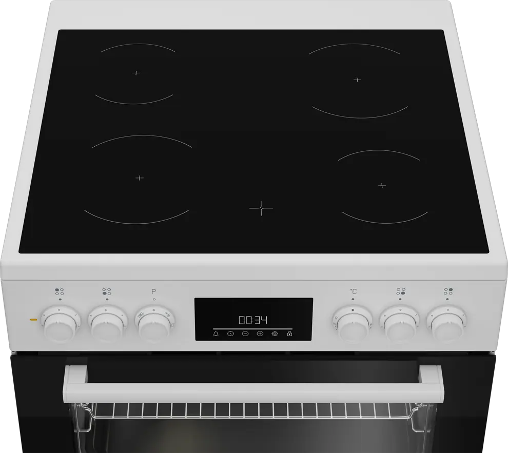 Beko FBM67300WDS kerámialapos tűzhely kép 4