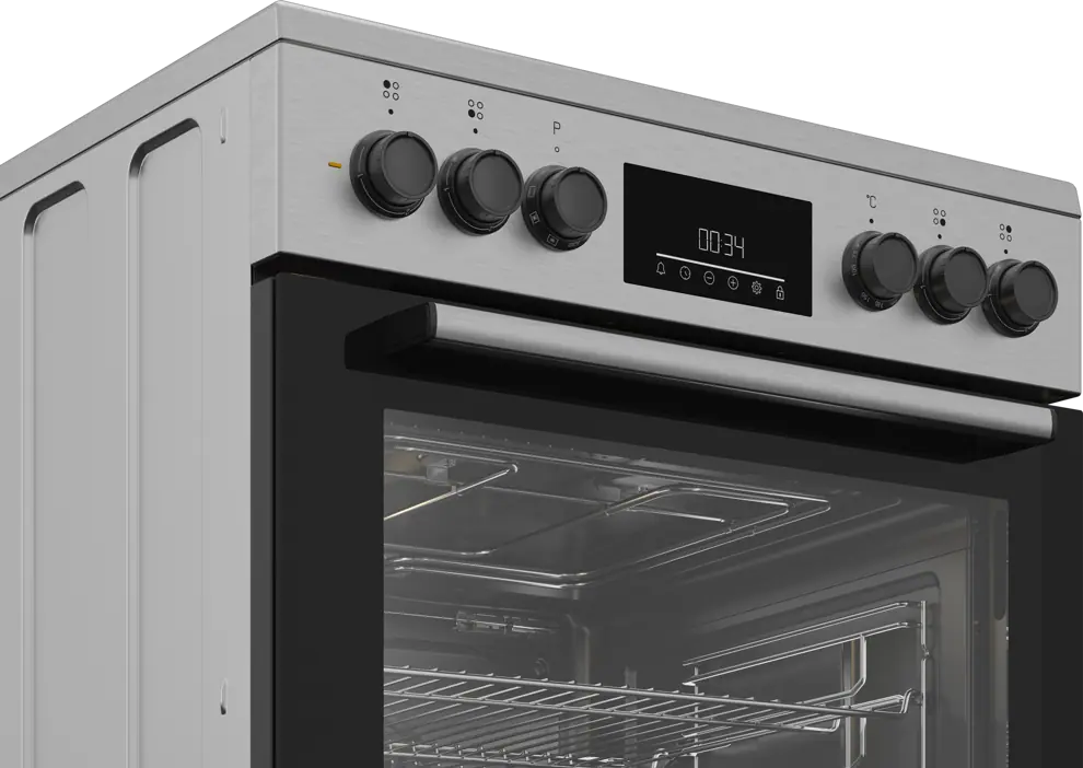 Beko FBM67320XS kerámialapos tűzhely kép 2