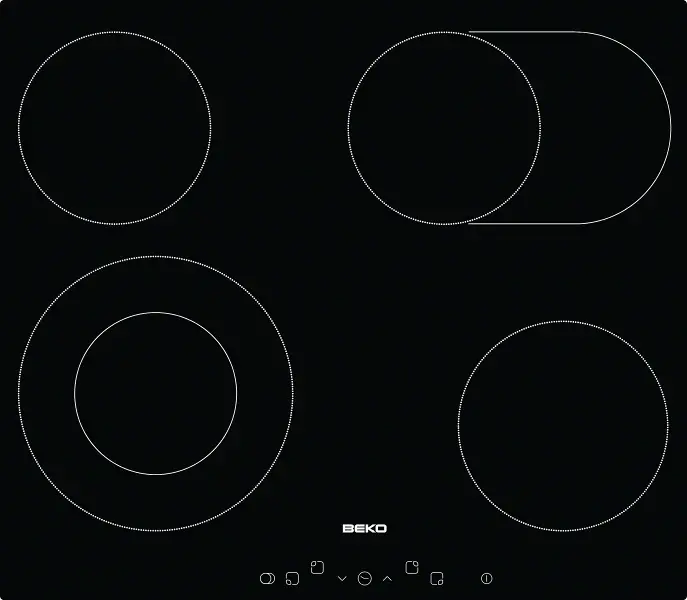 Beko HIC-64403 T beépíthető kerámia főzőlap Fő kép