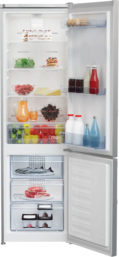 Beko RCNA305K40SN alulfagyasztós hűtőszekrény kép 3