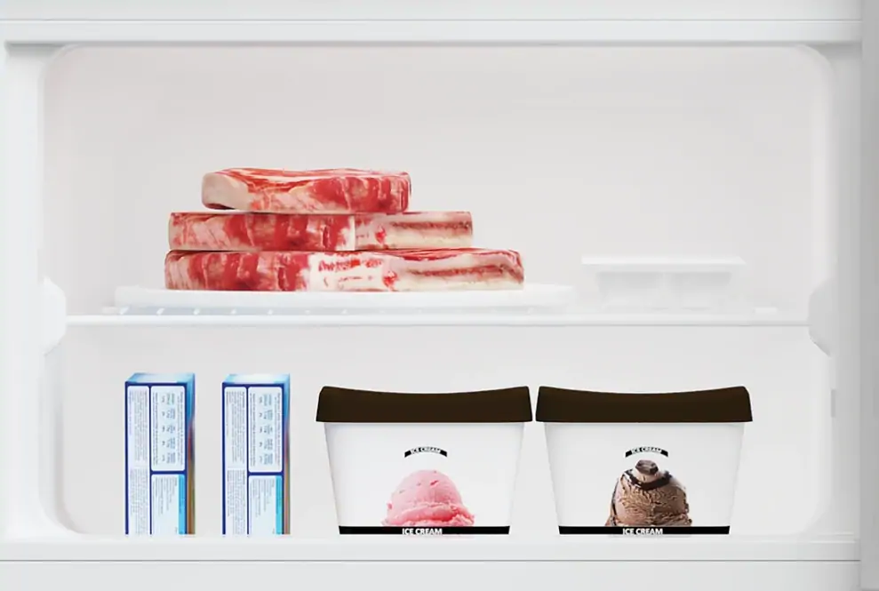 Beko RDSA240K40SN felülfagyasztós hűtőszekrény kép 4