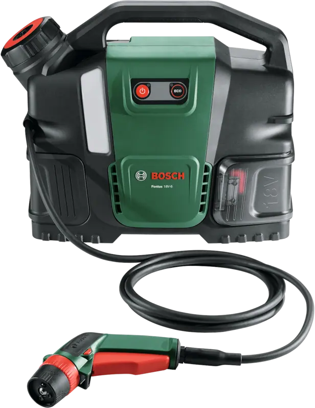 Bosch 06008B6201 Fontus 18V-6 akkus magasnyomású mosó (1 x 2,0 Ah) kép 4