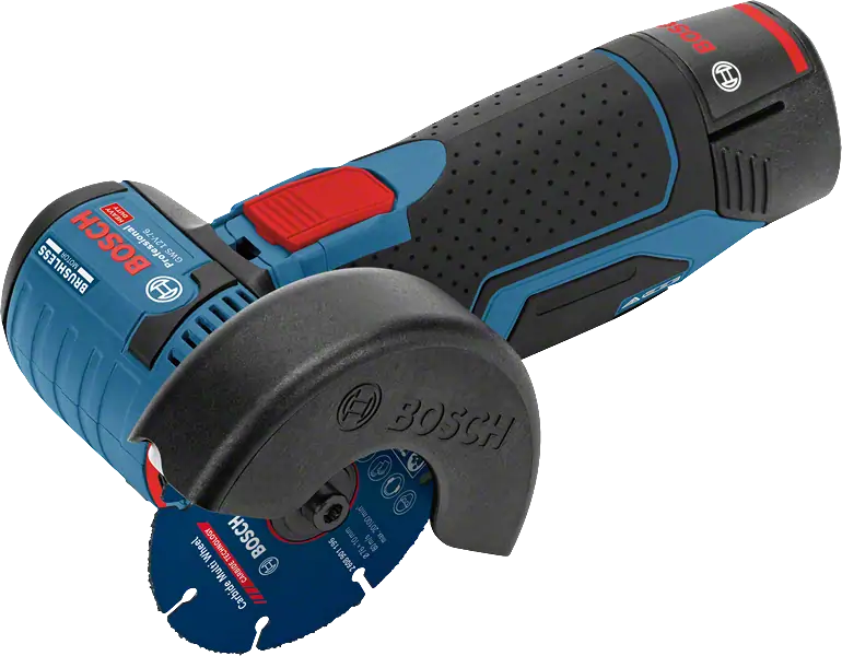 Bosch 06019F200B GWS 12V-76 akkus sarokcsiszoló (2x 3,0Ah akkuval) kép 2