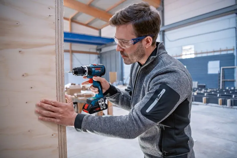 Bosch 06019K6103 GSB 18V-90 akkus ütvefúró (2x 4,0 Ah akkuval)  kép 3