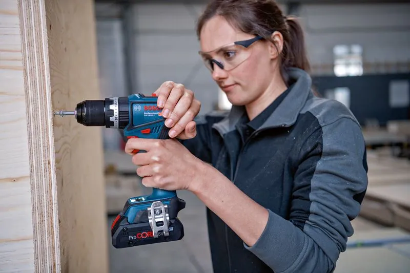 Bosch 06019K6103 GSB 18V-90 akkus ütvefúró (2x 4,0 Ah akkuval)  kép 5
