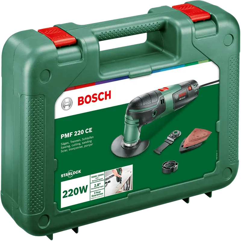 Bosch 0603102000 PMF 220 CE Multifunkcionális gép kofferben kép 2