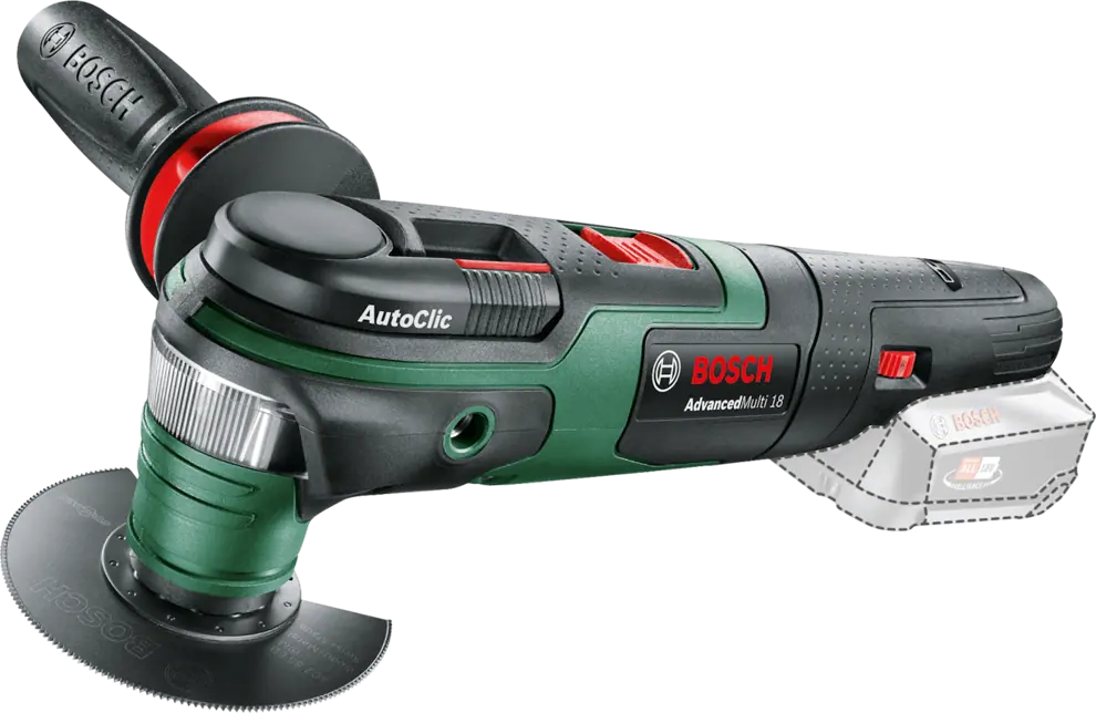 Bosch 0603104000 AdvancedMulti 18 akkus multifunkcionális szerszám (akku és töltő nélkül) Fő kép