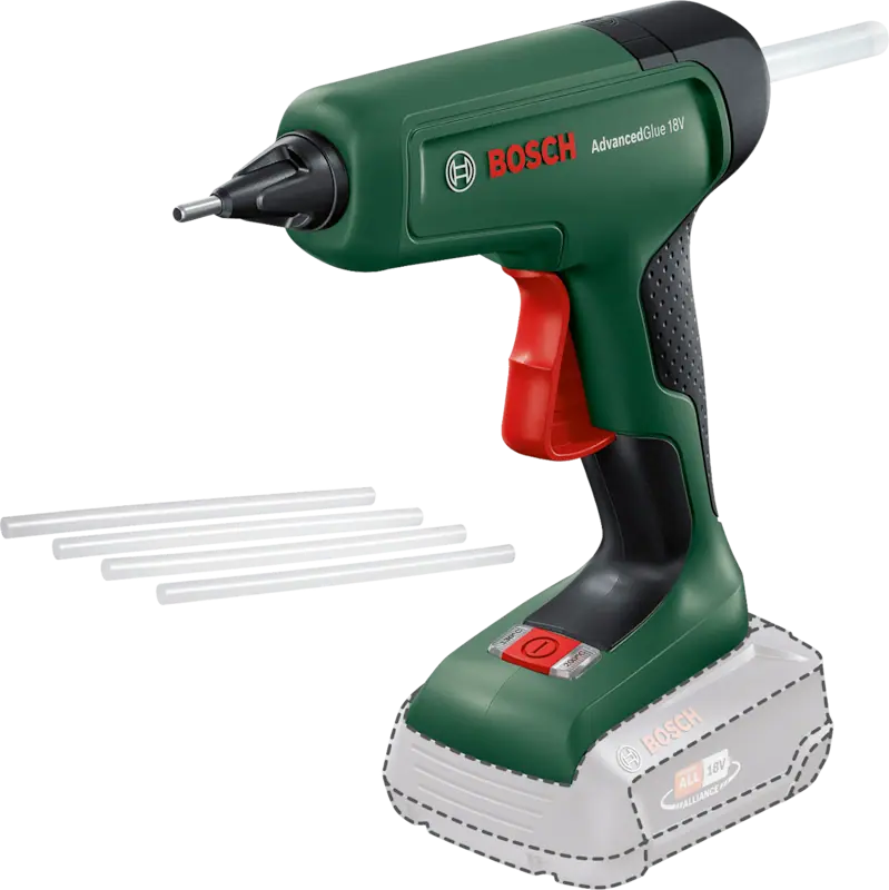 Bosch 0603264800 AdvancedGlue 18 akkus ragasztópisztoly (akku és töltő nélkül) kép 3