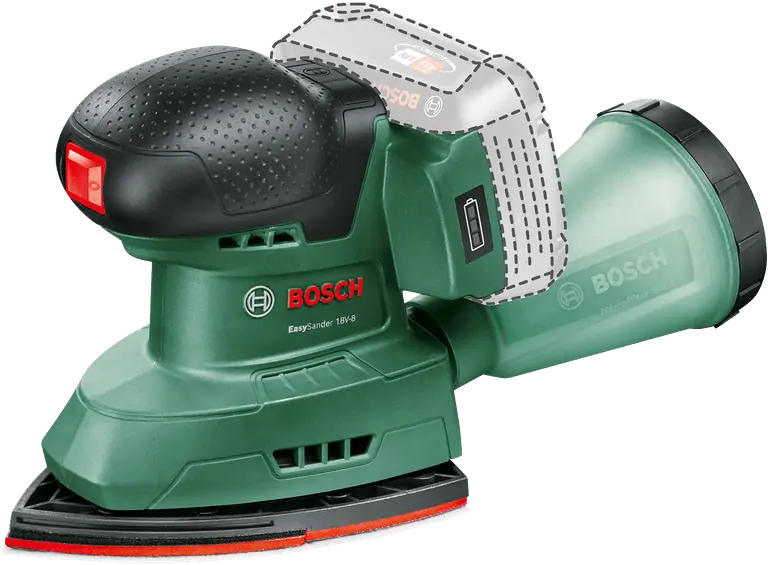 Bosch 06033E3000 EasySander 18V-8 akkus multicsiszoló Fő kép
