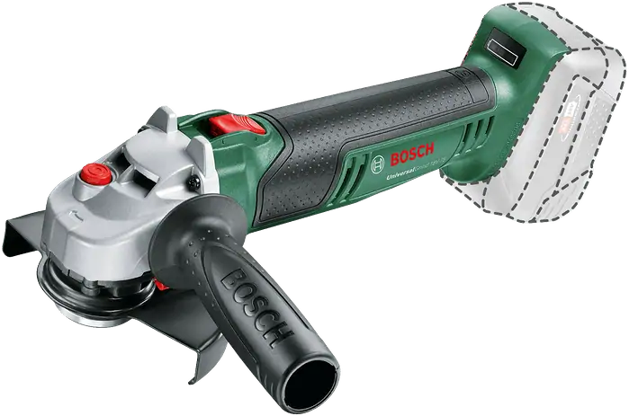 Bosch 06033E5001 UniversalGrind 18V-75 (125mm) Akkus sarokcsiszoló (akku és töltő nélkül) kép 2