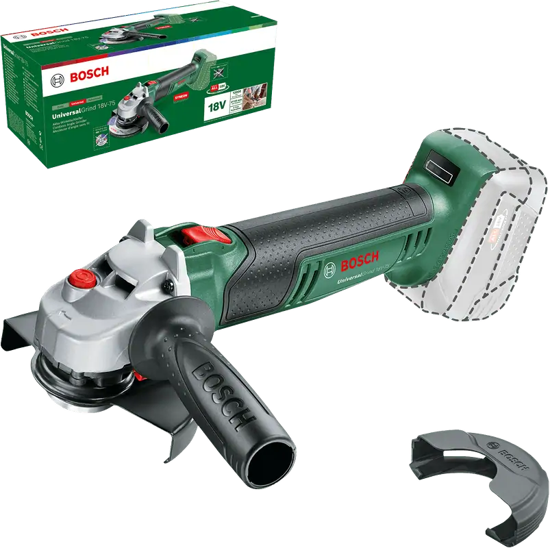 Bosch 06033E5001 UniversalGrind 18V-75 (125mm) Akkus sarokcsiszoló (akku és töltő nélkül) kép 3