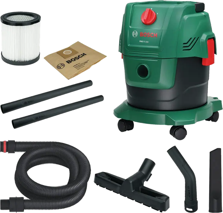 Bosch 06033E7000 PAS 15-200 univerzális porszívó kép 3