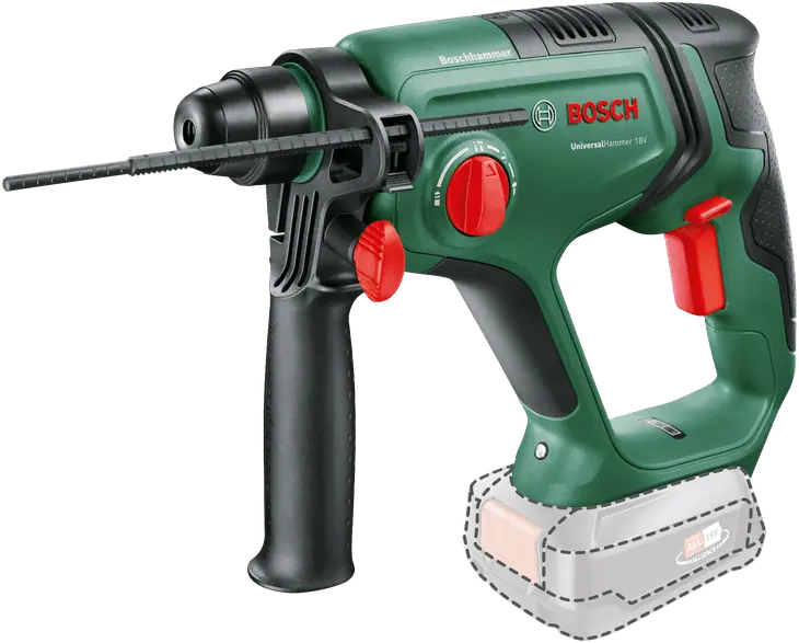Bosch 06039D6000 UniversalHammer 18V akkus fúrókalapács (akku és töltő nélkül) Fő kép