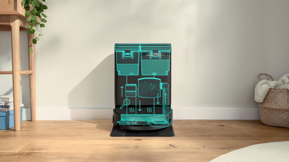 Bosch BCR2P2BXAB Robotporszívó kép 8