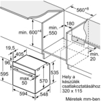 Bosch HBA571BB4 Beépíthető sütő kép 10