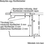 Bosch HBG579BS0 beépíthető önálló sütő kép 6